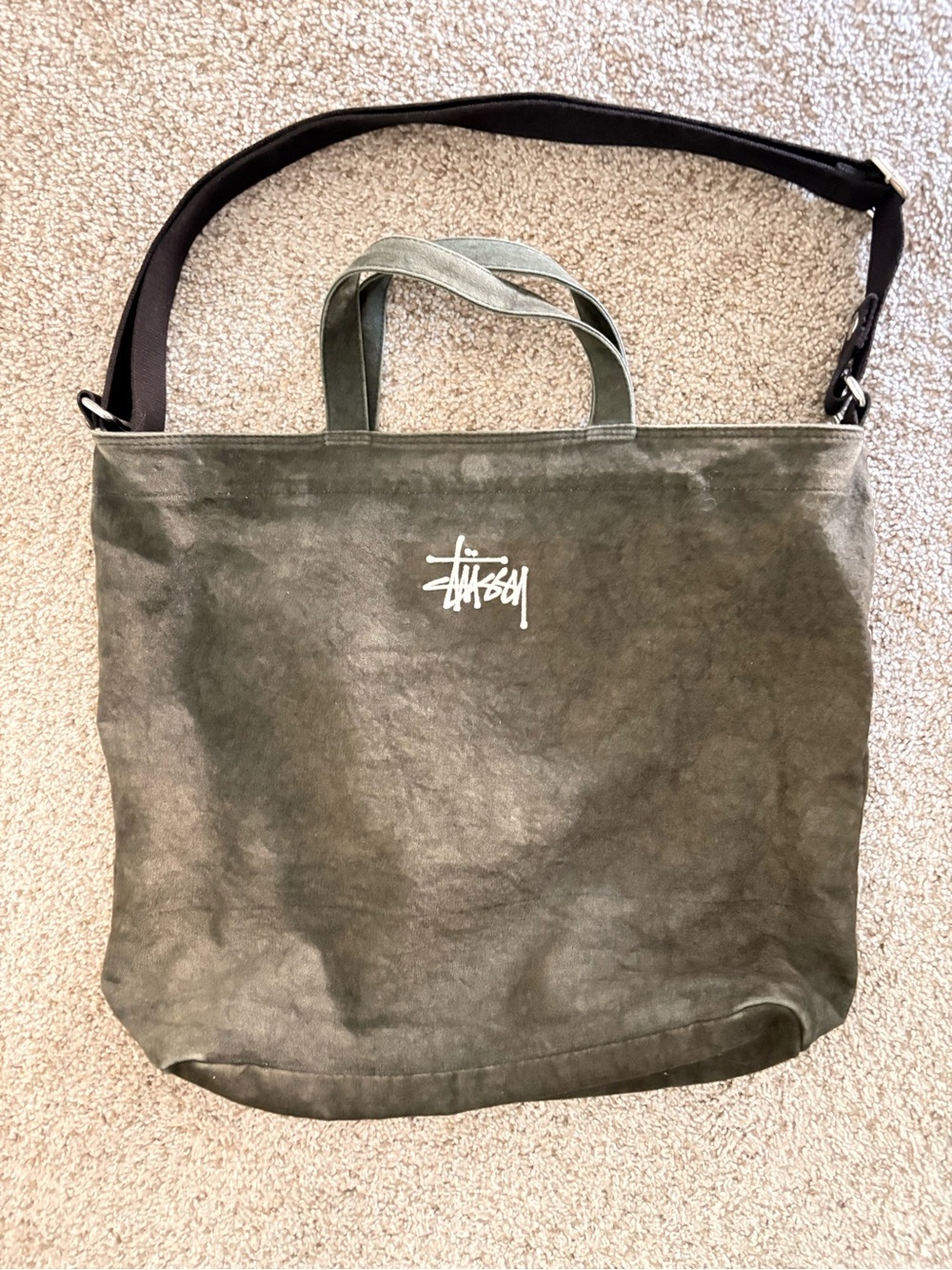 Stussy Canvas Crossbody Bag